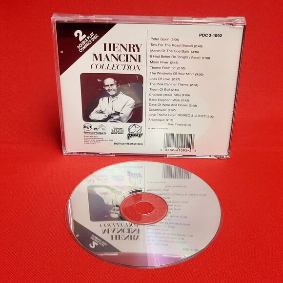Henry Mancini Collection 2 Double Play CD 1987 - Picture 7 of 7